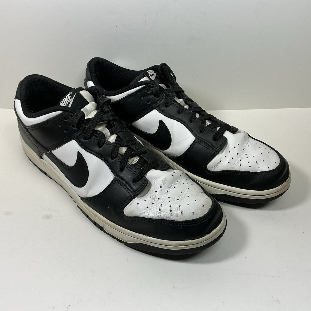 Nike Dunk Low Panda Sneakers Size US Mens 13 Black White DD1391-100 retro OG‎ SB
